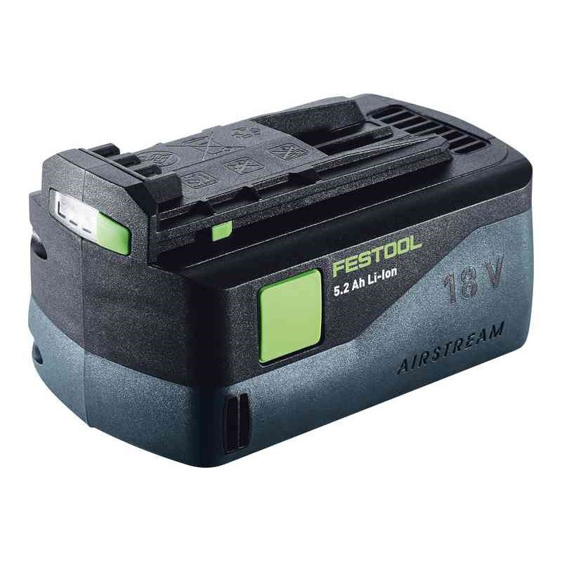 Festool 200181 BP18 Li 5.2 AS 18v 5.2Ah Li-ion AIRSTREAM Battery