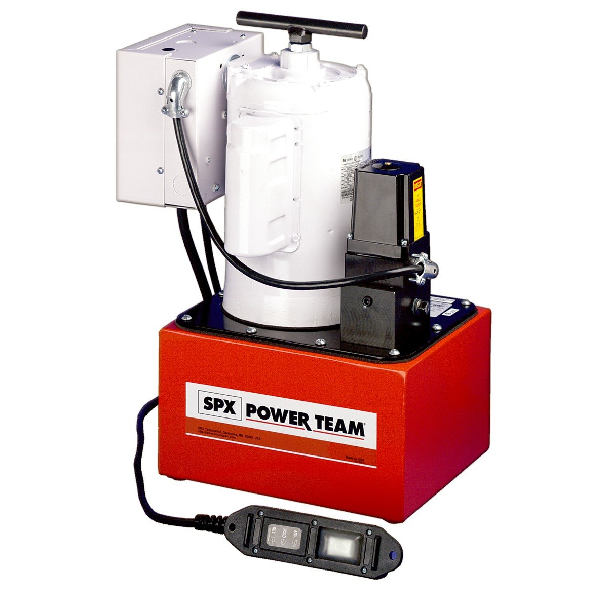 团队力量PE462S双速电动液压泵- 0.6升/分单作用- 220 v