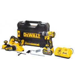 DeWalt DCD796T1T-K1 18V组合钻头和刨床套件- 6Ah电池，充电器和机箱