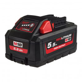 Milwaukee M18HB5.5 18V M18 5.5Ah高输出电池