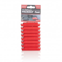密尔沃基PackOut™的Stealthmounts红色固定脚（8件包）