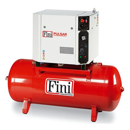 Fini 500L Pro Pulsar概念接收器安装的空气压缩机-23.8 CFM 5.5 HP 3相
