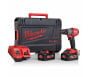 Milwaukee M18FPD2-552X M18 FUEL™18V Combi钻头套件- 5.5Ah电池，充电器和外壳