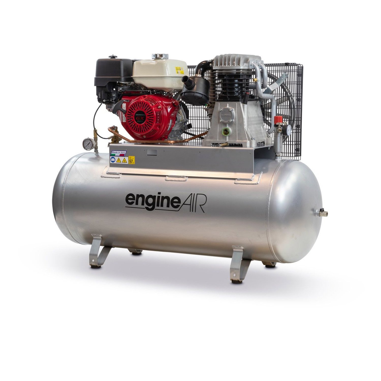 ABAC发动机Air 12/270 S ES汽油- 11.7马力270 LT静态柴油空气压缩机