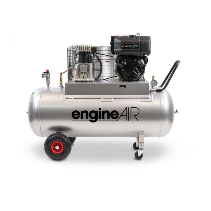 ABAC engineAIR 6/270 10汽油- 7.1。惠普270 LT移动汽油空气压缩机