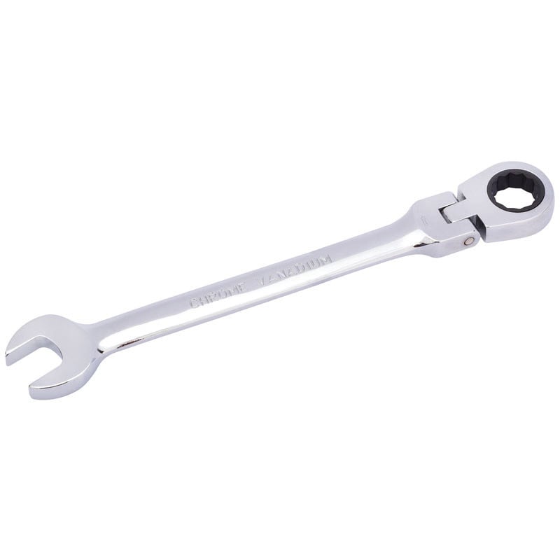 Draper 52017 HI-TORQ® Metric Flex Head Ratchet Spanner - 15mm