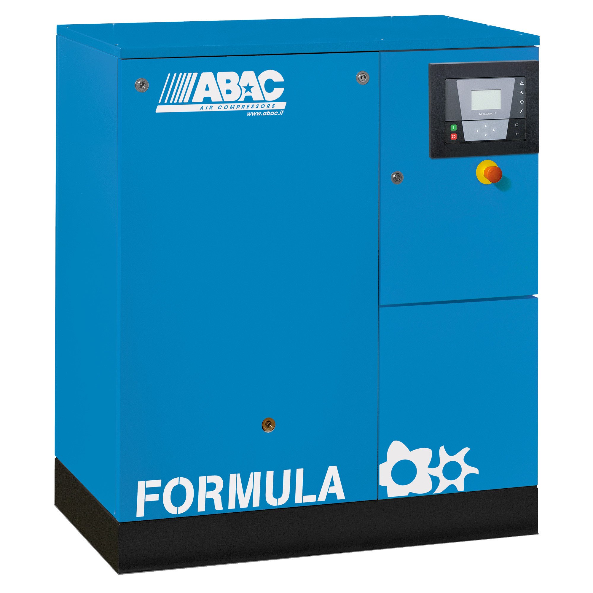 ABAC公式E 5.5千瓦固定速度旋转螺杆空气压缩机与干燥机基本单位