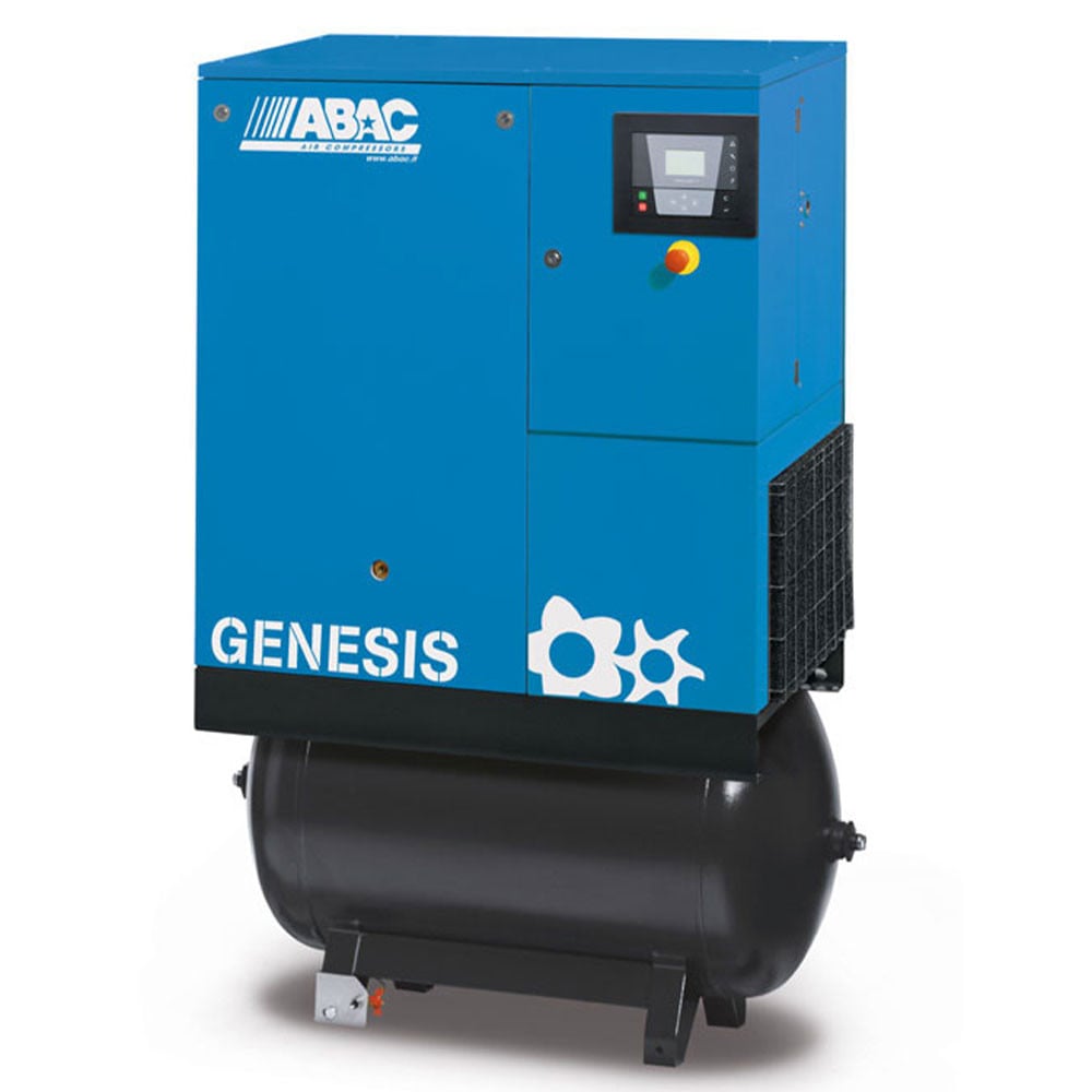 Abac Genesis 11/13 I 270可变速度270L螺钉空气压缩机Min-Max 13.3-61.8 CFM