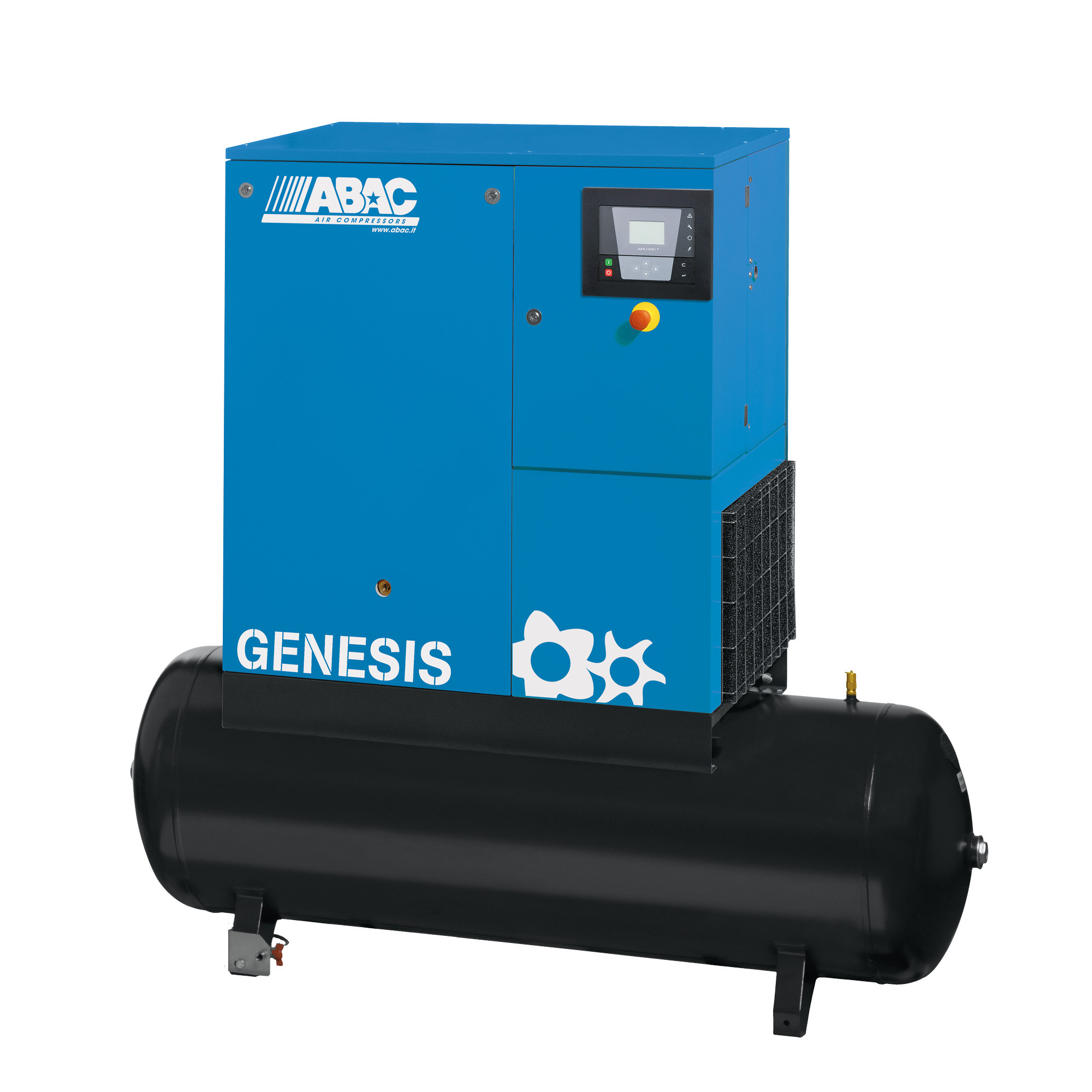 Abac Genesis 500L，43.4 CFM，7.5 kW固定速螺钉空气压缩机