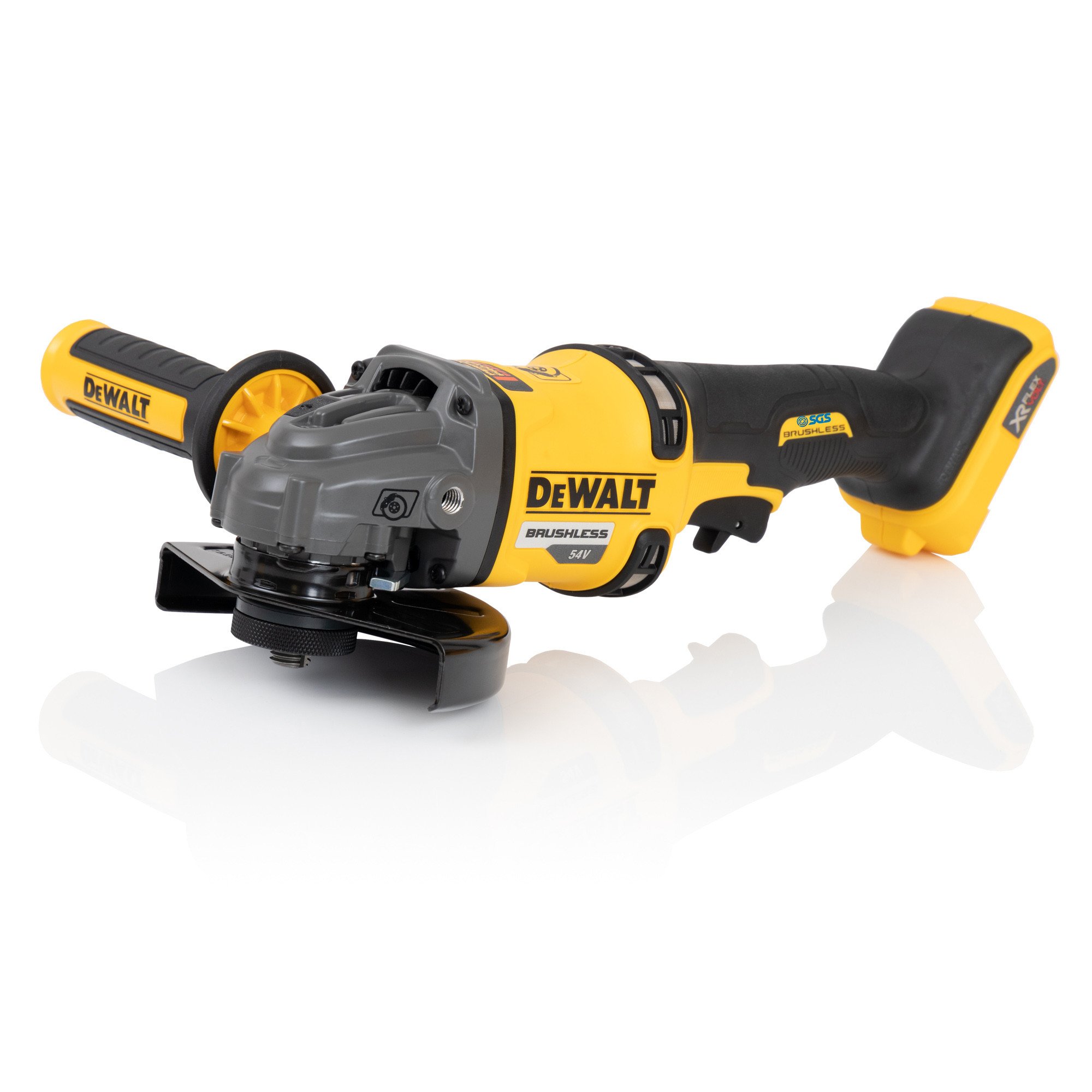 DeWalt DCG414N-XJ 54V无绳125毫米角磨床- FlexVolt无刷电机电子制动器