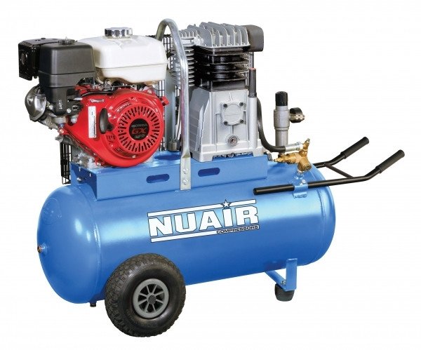Nuair S-36HC7P1FPS057 150升/本田汽油空气压缩机- 13.8 CFM 5.5马力