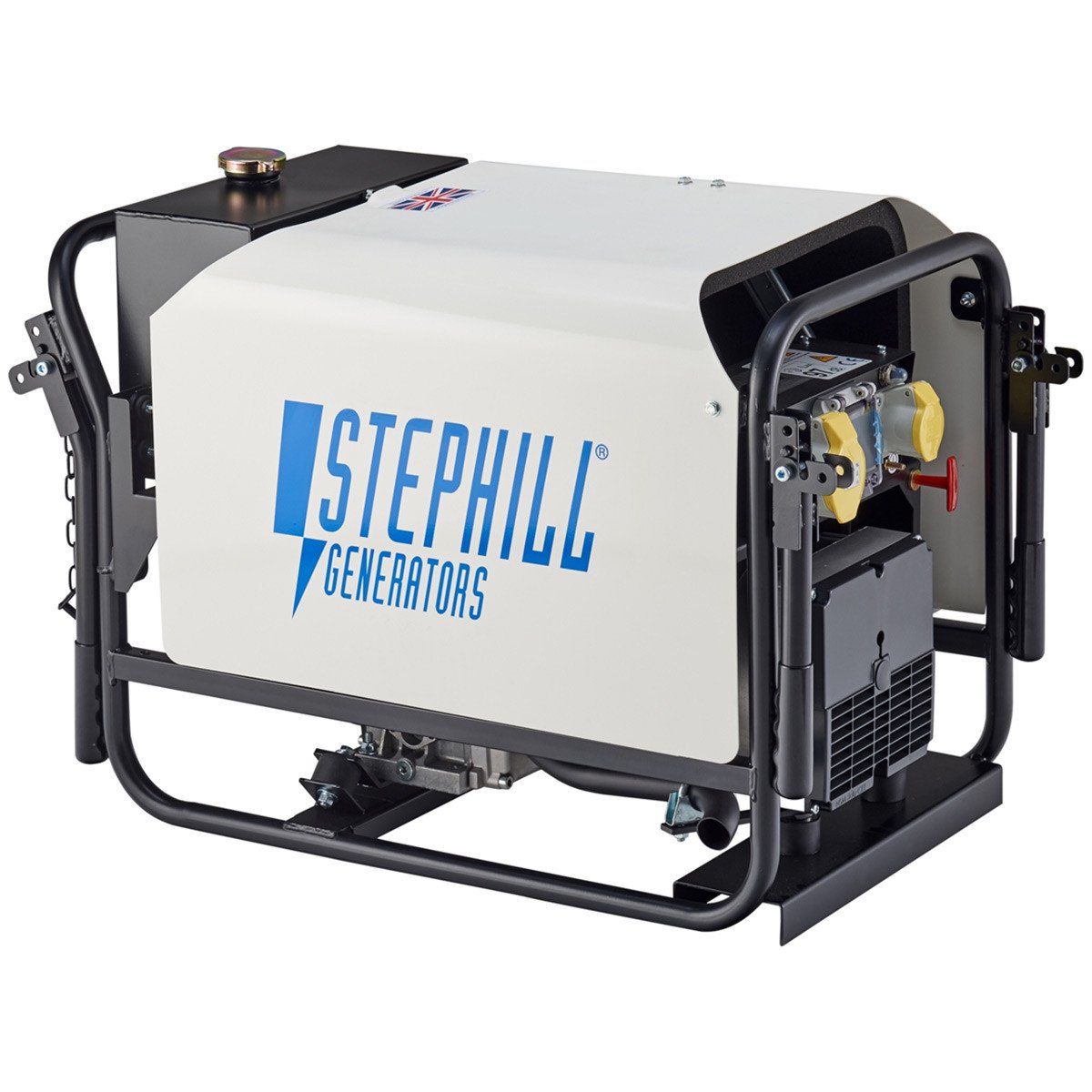Stephill RT4000DLMC 4.0 KVA Lombardini Rail批准的柴油发电机