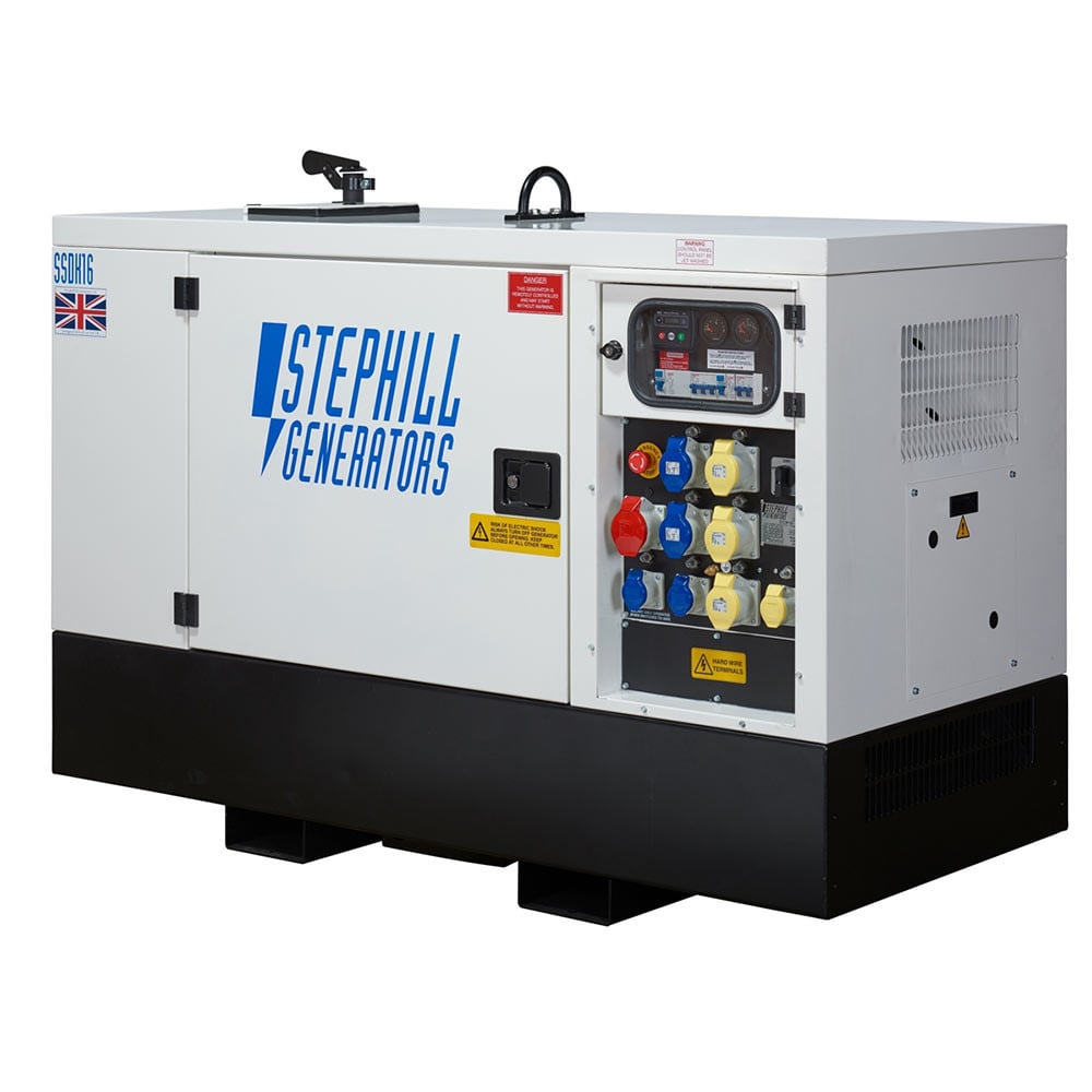 Stephill SSDK16M 16.0 KVA Kubota水冷却超静音柴油发电机-1500 rpm