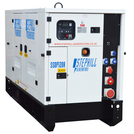 Stephill SSDP120A 117KVA PERKINS水冷却超静音柴油发电机1500 rpm