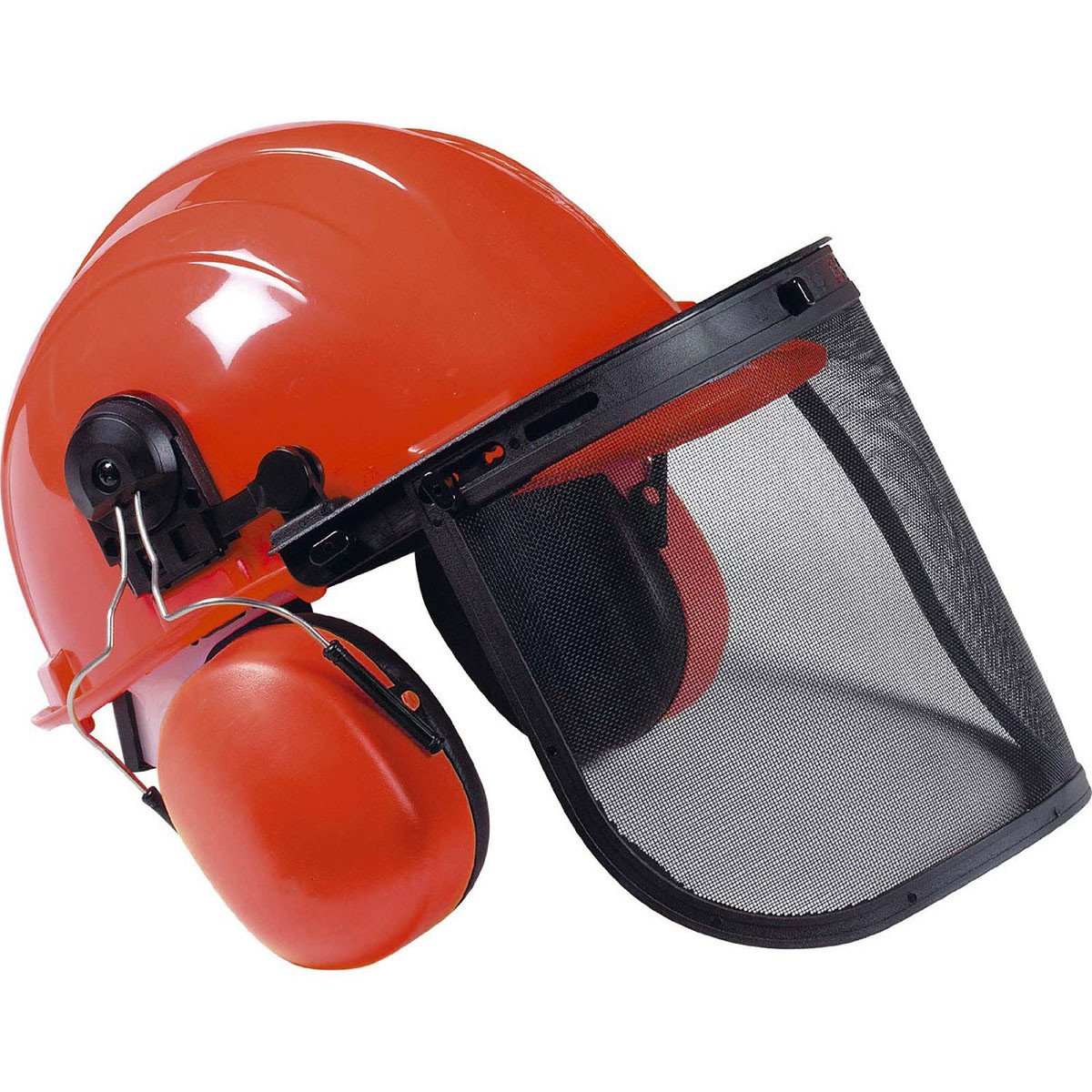 SGS电锯/筋膜安全头盔带耳朵捍卫者
