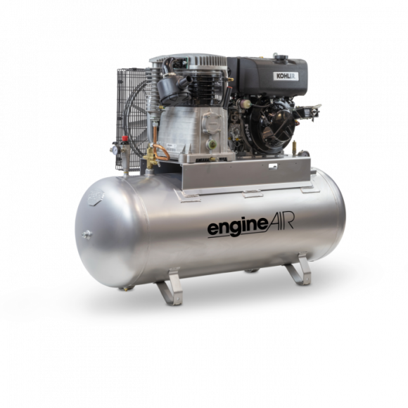 ABAC发动机空气11/270 14 ES柴油- 10.1 HP 270 LT静态柴油空气压缩机