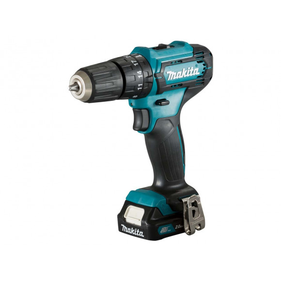 Makita HP333DWAE 12V Max 2x2.0Ah CXT组合钻孔套件