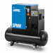 螺杆式空气压缩机- SPINN5 5E 10 400/50 200 E CE接收器安装干燥器200L 27.5CFM 10Bar 7.5HP