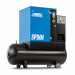 螺杆式空气压缩机- SPINN5 5E 10 400/50 200 E CE接收器安装干燥器200L 27.5CFM 10Bar 7.5HP